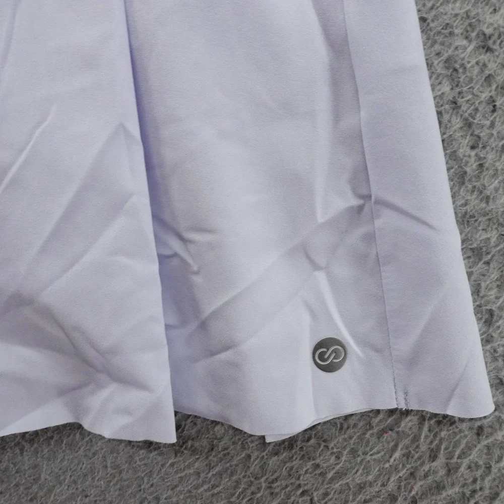 Calia Golf Womens Small Fashion Court Skort Grey Skies Purple High Rise NEW